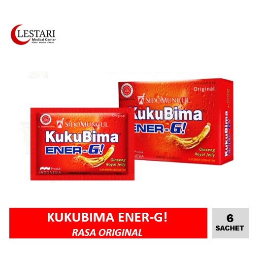 

Kuku Bima Energi Original [ Box / 6 sachet]