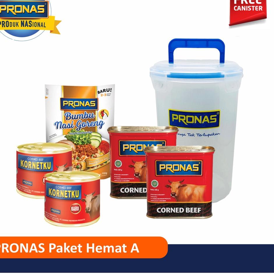 

➬ PRONAS Paket Hemat A Bundling 5 pcs Free Canister ⅍