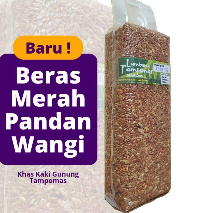 

Terbaru 3.3 Beras Merah Pandan Wangi Lumbung Tampomas 1kg