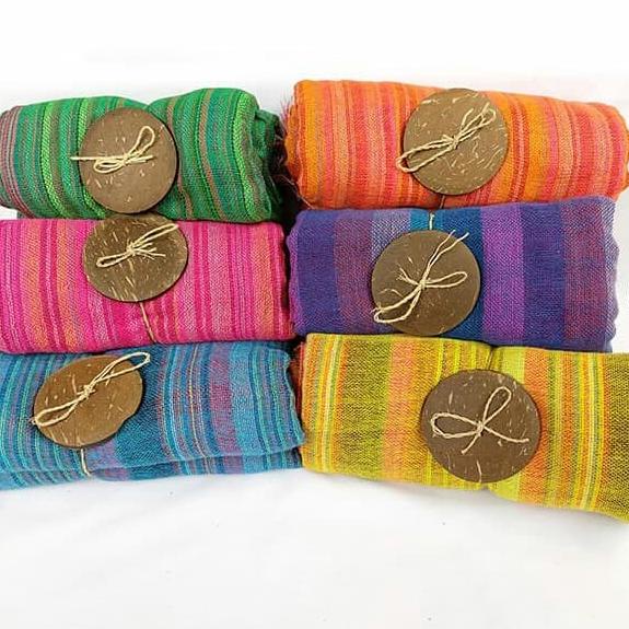 Kain syal tenun lurik/scraft wanita/kain syal asessoris 180x60cm