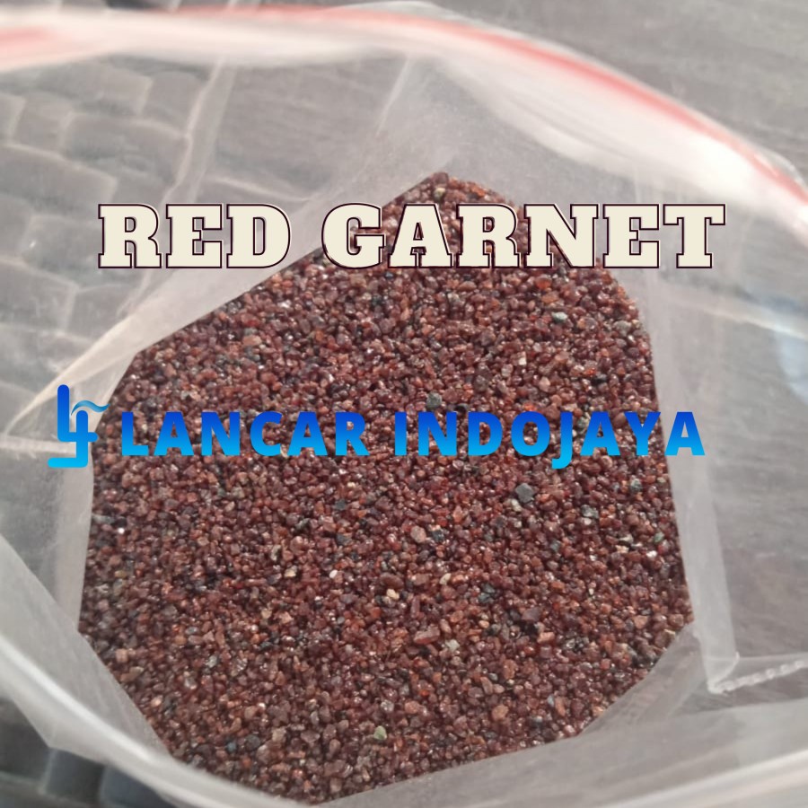 Garnet  Pasir Grant Pasir Garnet Garnet Sand  SandBlasting 1kg