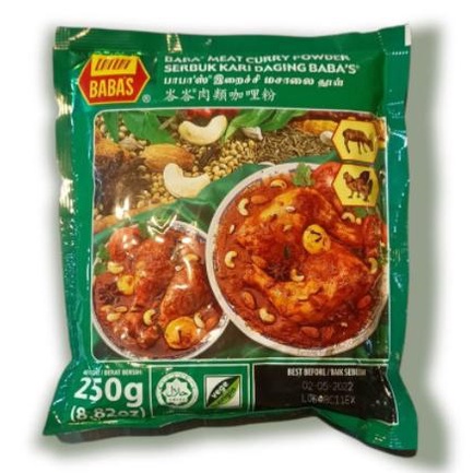 

(:(:(:(] READY STOK babas kare malaysia - bumbu kari asli 250g