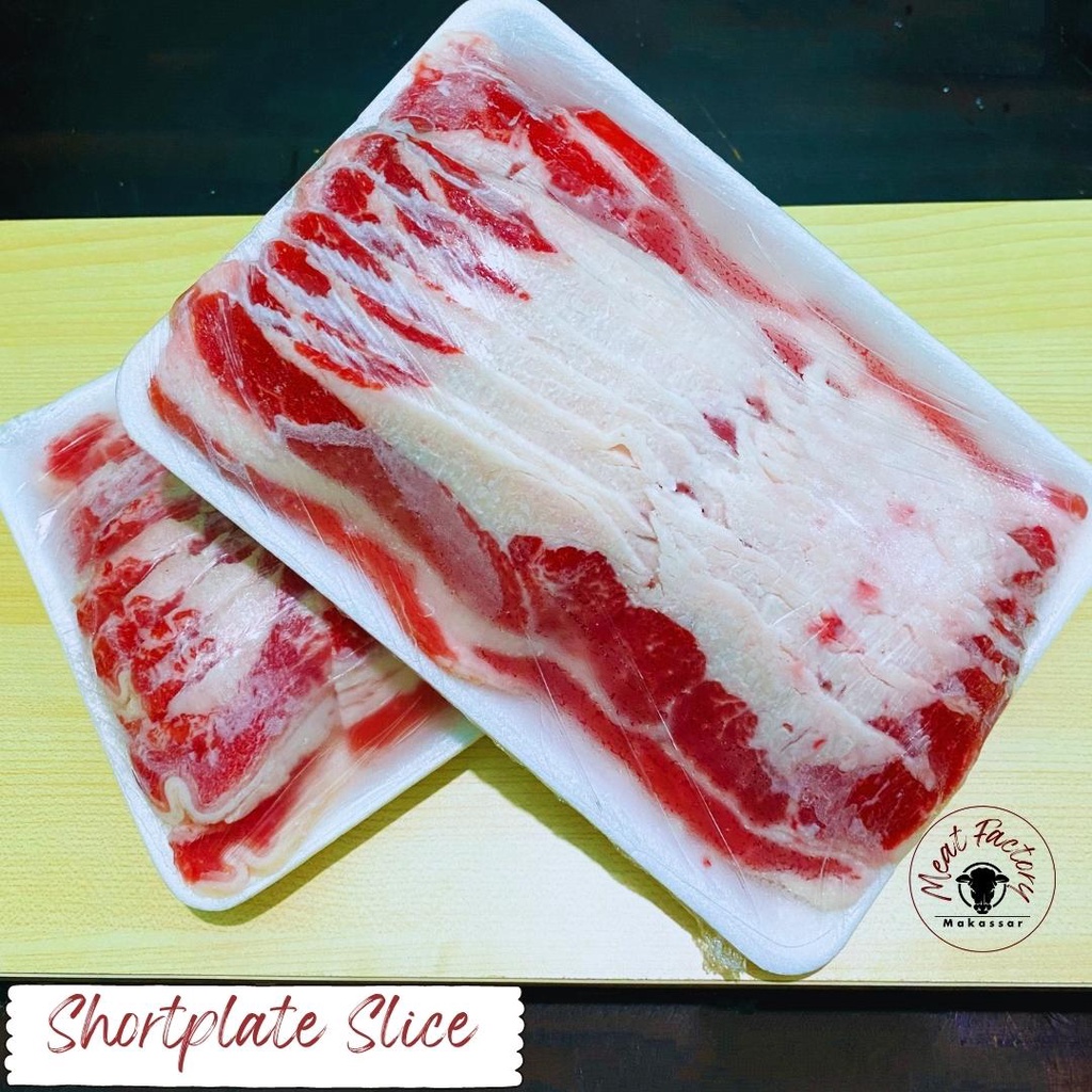 Daging Slice BBQ Shortplate Beef 500 gr