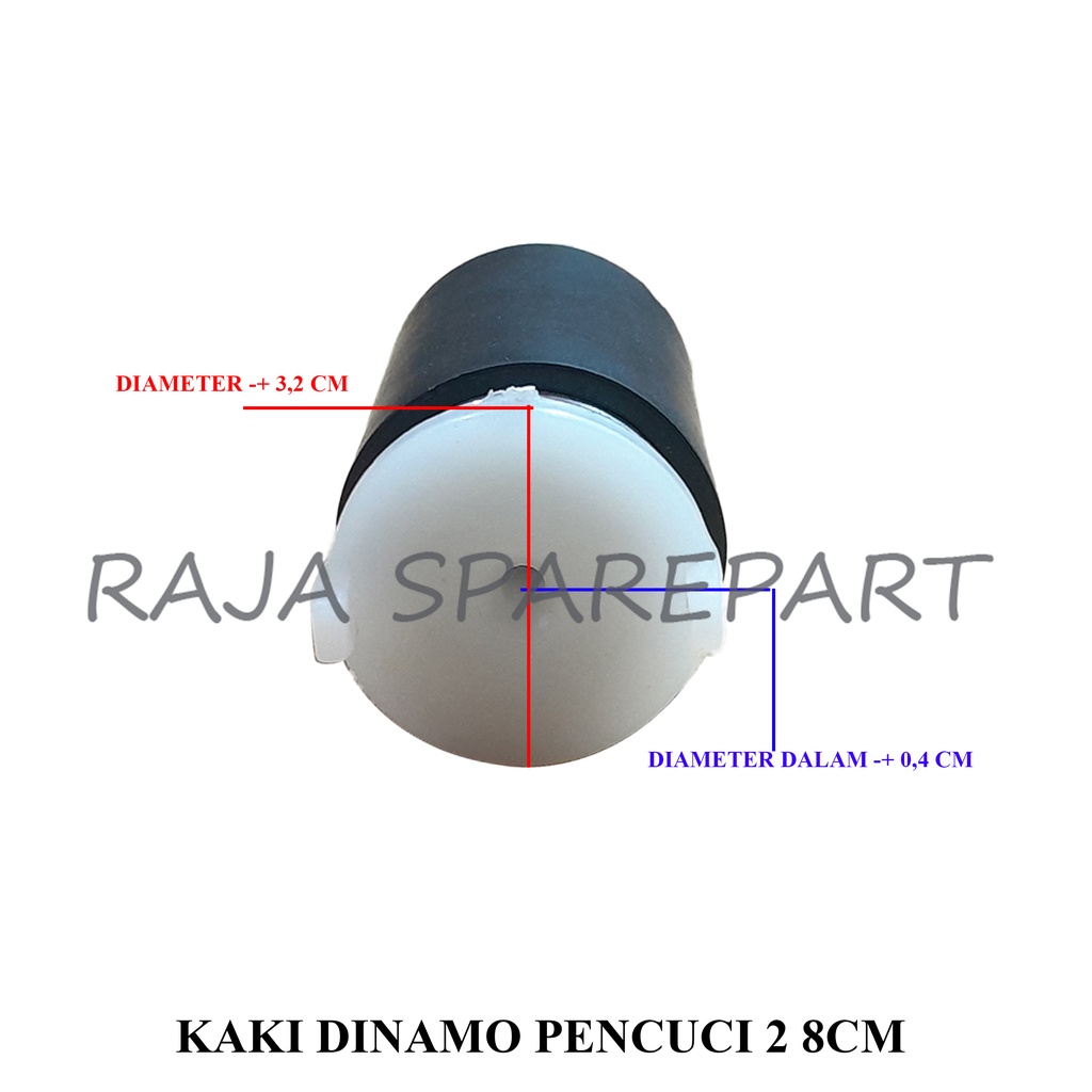 KAKI DINAMO PENCUCI/PER DUDUKAN MOTOR MESIN CUCI UMUM 2 PANJANG 8 CM