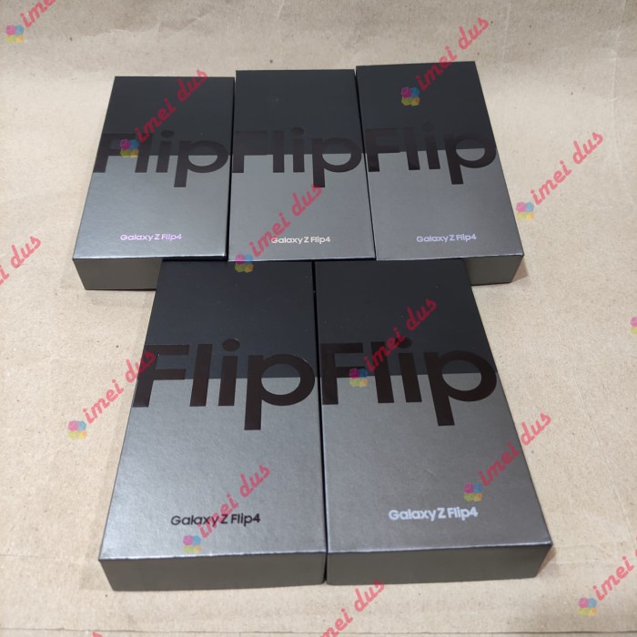 

Dus box kotak Samsung Z Flip 4