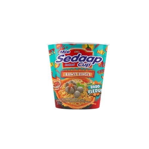 

SEDAAP MIE INSTANT RAWIT BINGIT BASO BLEDUK CUP 77GR