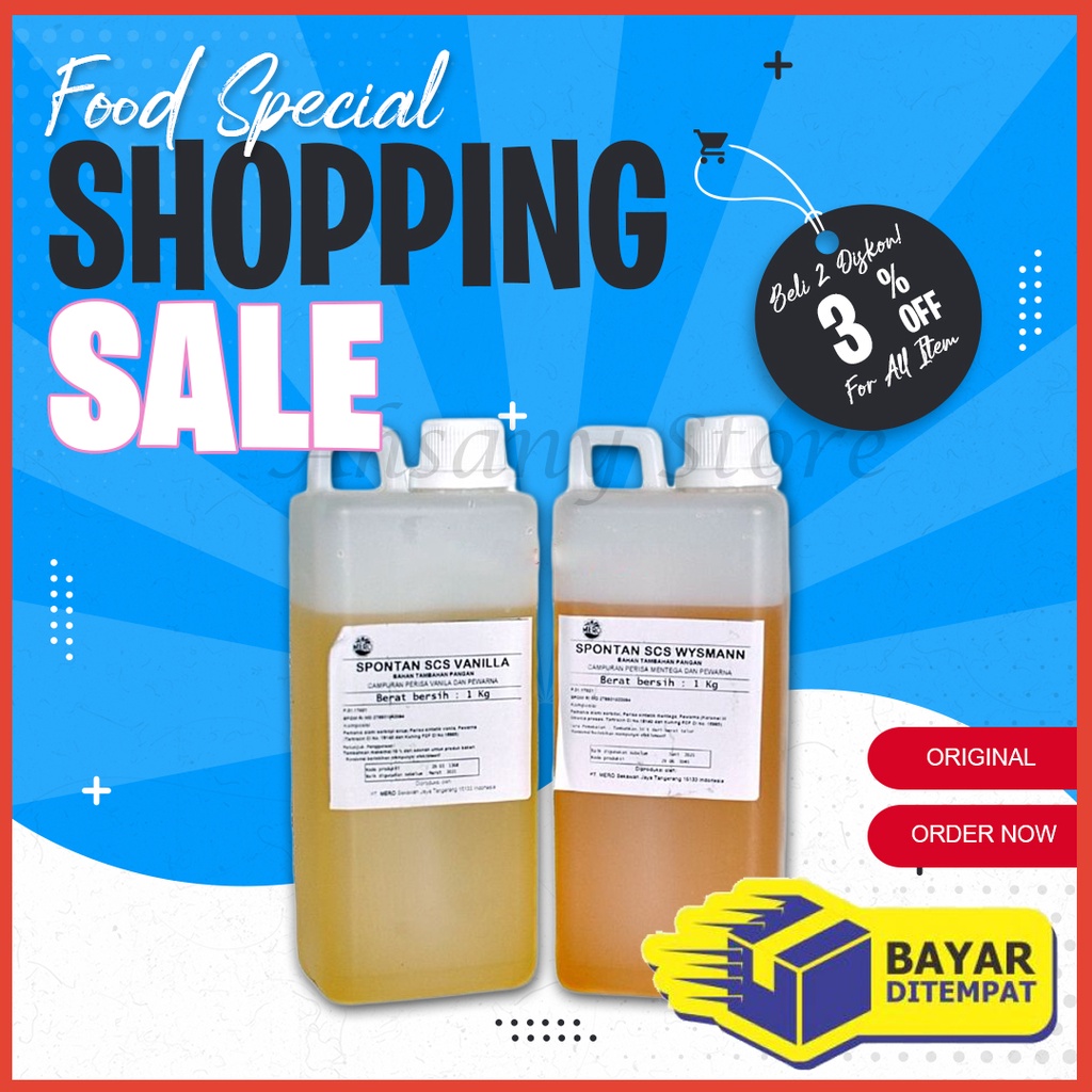 

Spontan Scs Pelembut Kue Wysman Vanilla 1kg