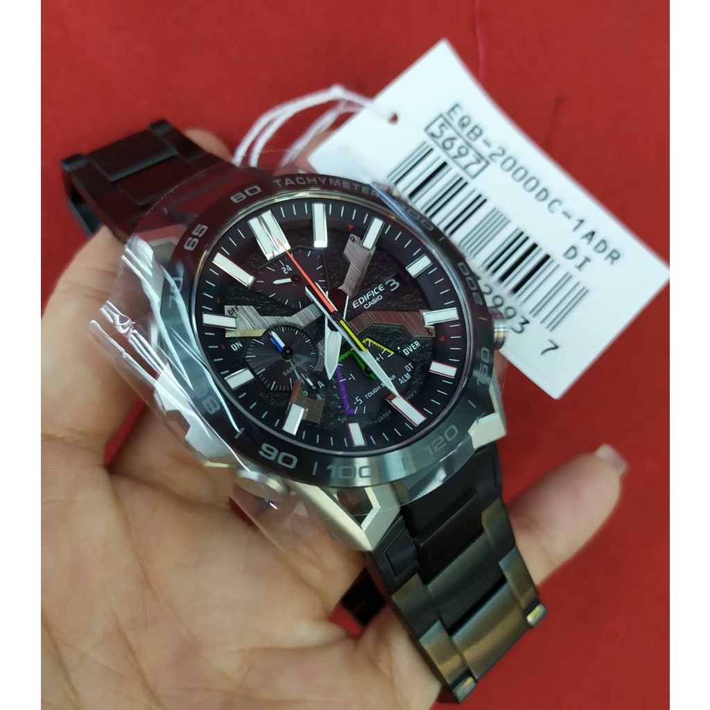 Jam Tangan Pria Casio Edifice EQB-2000DC-1ADR Original