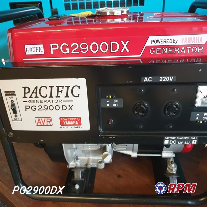 Genset generator bensin 2200 watt 1 phase Pacific Yamaha Jepang