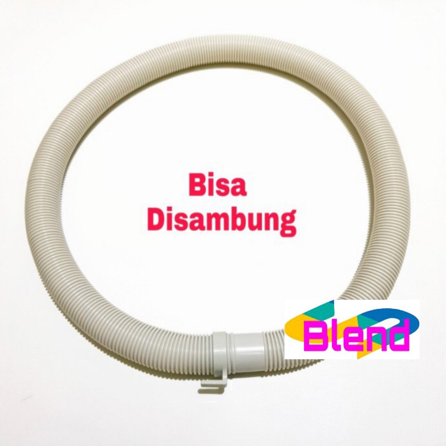 Selang Pembuangan Model Sharp-Drain Mesin Cuci Umum Multi/Sambung