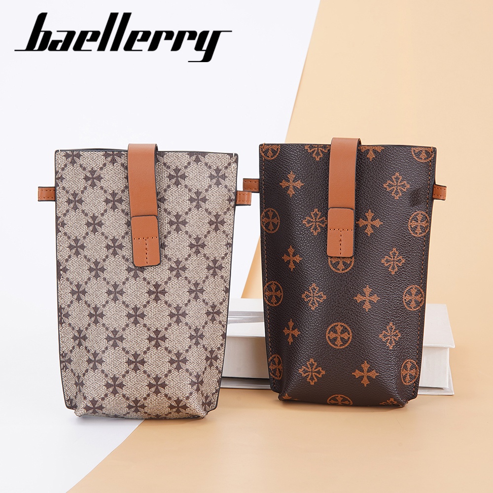 BAELLERRY N8905 Tas Selempang Wanita Tas Handphone Bahan Kulit PU Leather Premium WATCHKITE WKOS