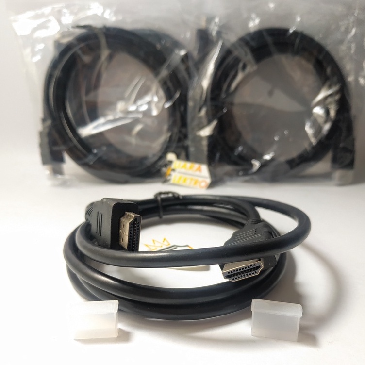 Kabel HDMI Hitam 1,5 Meter (150cm) Male to Male | HDMI Full Size TYPE A