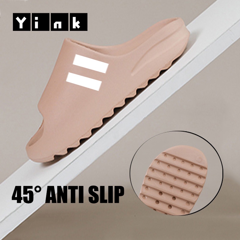 Yink Sandal Slop Import Terbaru 2023 Sendal Pria Wanita Dewasa Couple Berkualita EVA Sandal Slide Slipper Bahan Tebal Elastic Empuk Super Soft Karet