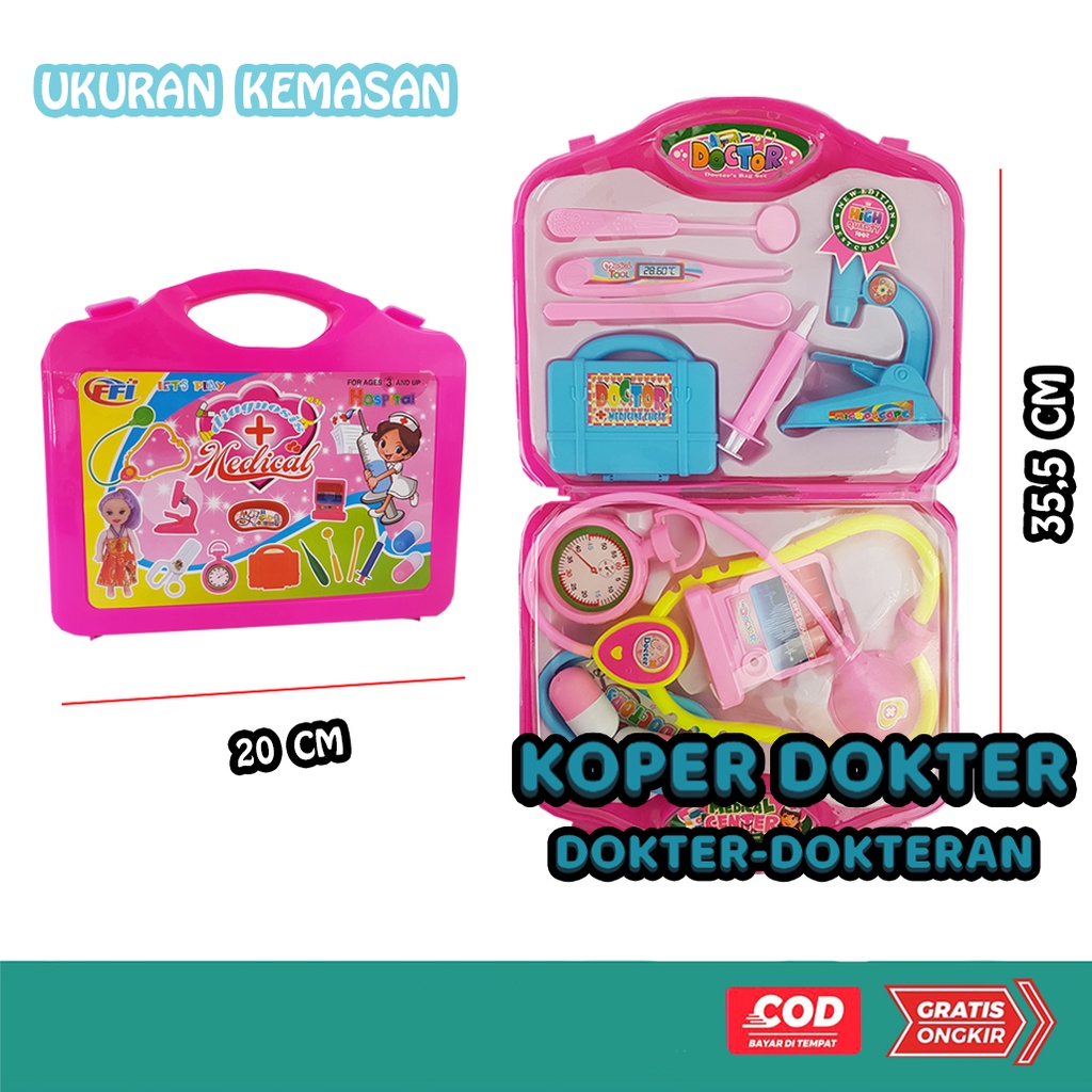 Mainan Dokter-Dokteran Koper / Set Koper TERMURAH FH217