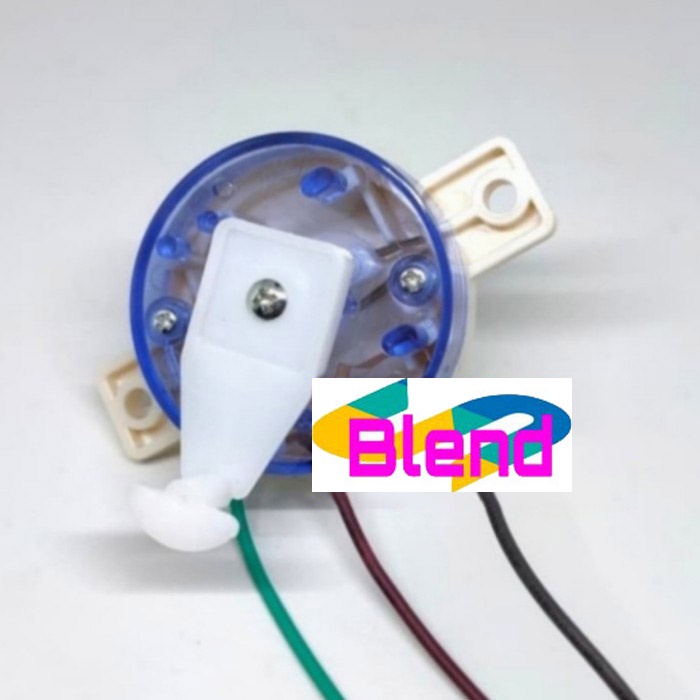 Selector Bulat 3 Kabel Mesin Cuci-Switch Timer Saklar Pembuangan