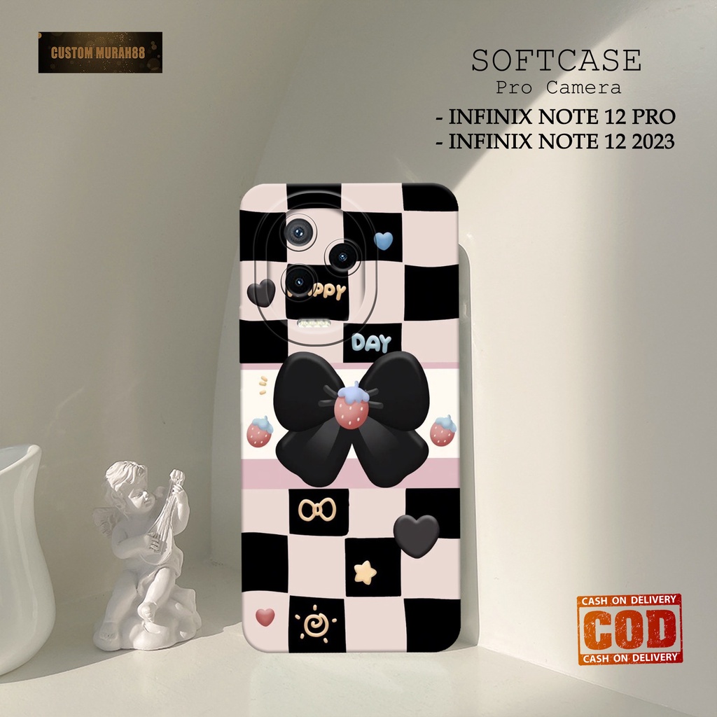 Soft case Hp Infinix Note 12 2023 / Infinix Note 12 Pro Terbaru - Fashion Case KARTUN LUCU - Cassing