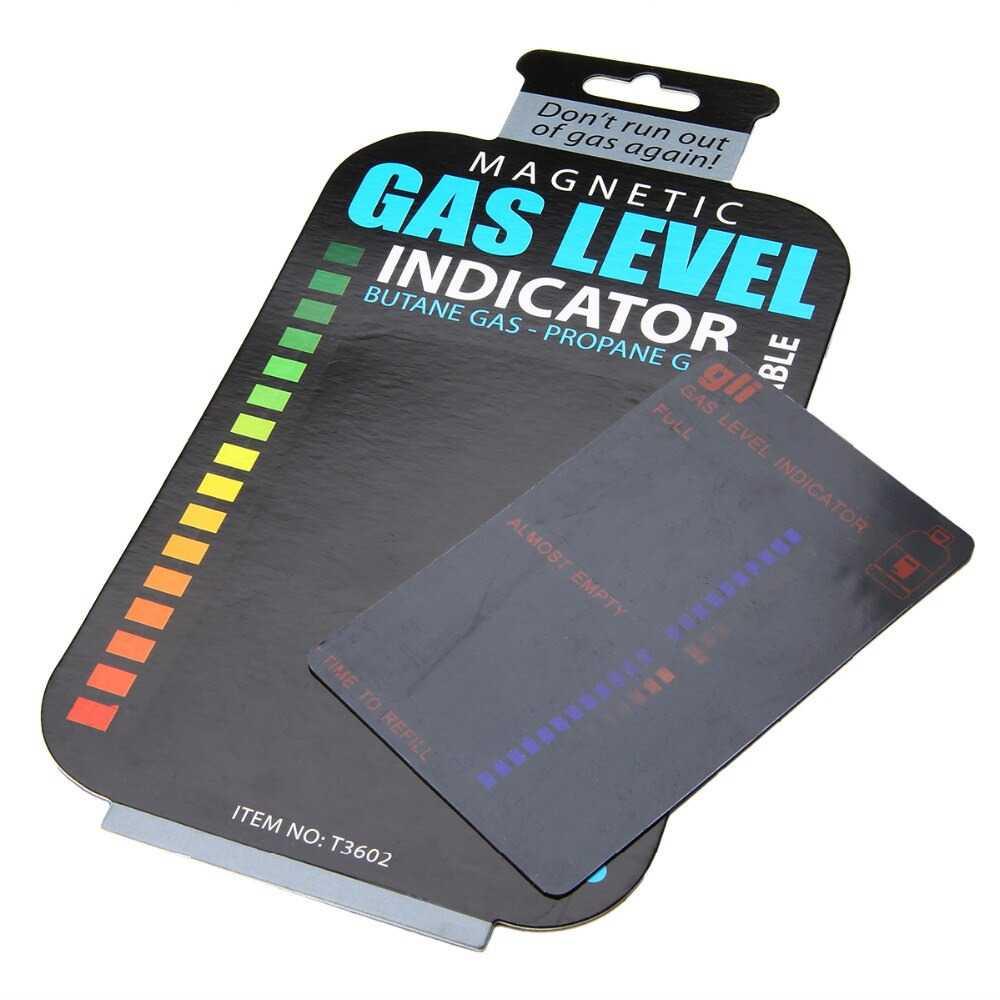 Indikator Kapasitas Tabung Gas Magnetic Gas Level Indicator Gauge - 0211 - Black