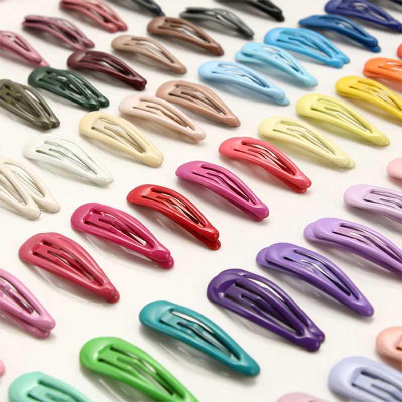 Ikat Jepit Rambut Cute Colorful Hairpins Clip 30 PCS - Z198 - Multi-Color
