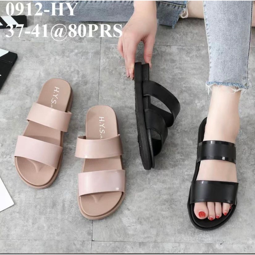 Sandal Wanita terbaru// Sendal Karet Jelly Import// HYS New 0912