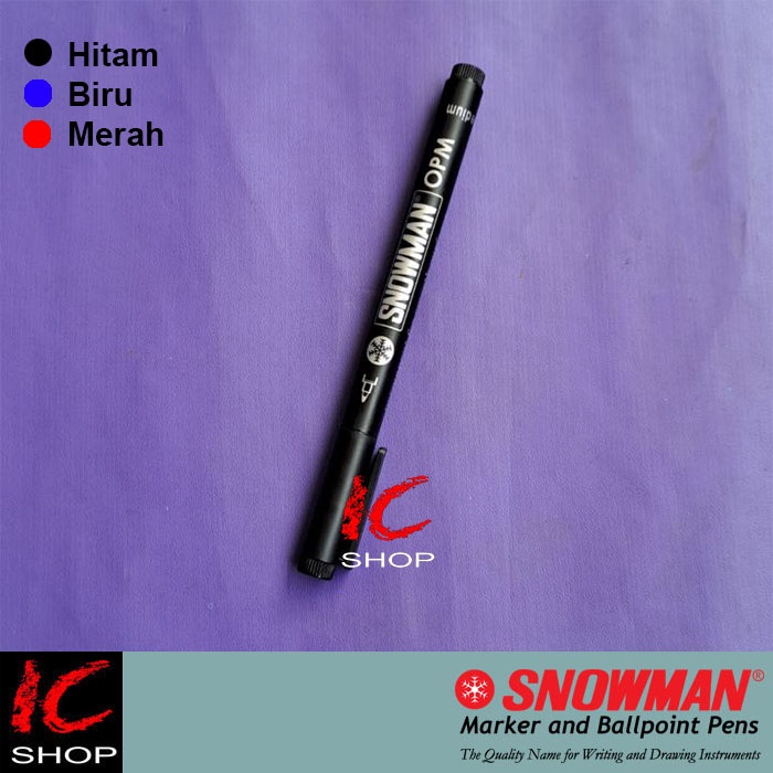 

Spidol Permanen OPM/OPF SNOWMAN