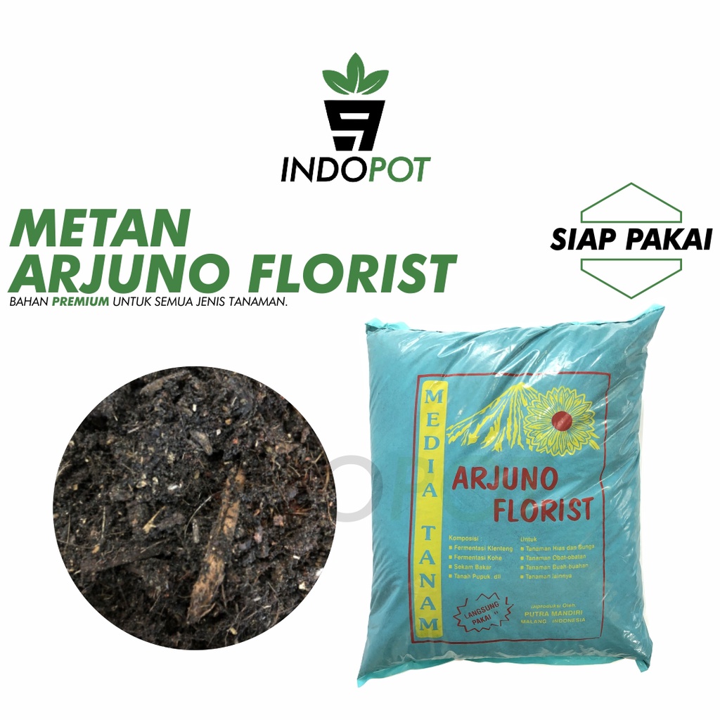 Media Tanam Organik Siap Pakai Arjuno Florist 5,4kg Media Tanah