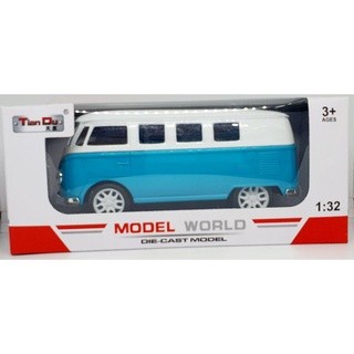 Diecast Metal Mobil Volkswagen Vw Combi T1 Msv Alloy Car 1:32
