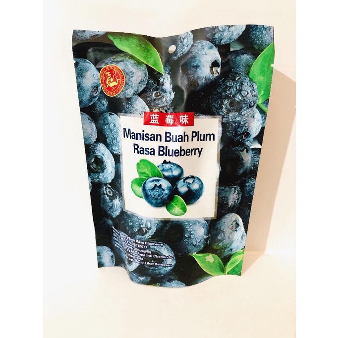 

Chen Liang Ji Manisan Buah Plum Rasa Blueberry