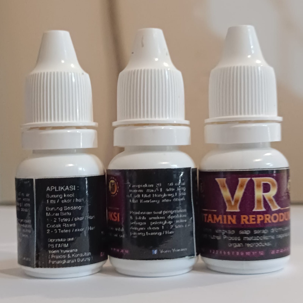 VITAMIN BURUNG VR VITAMIN REPRODUKSI UNTUK TERNAK BURUNG MURAI BATU KACER CUCAK ROWO ANIS MERAH