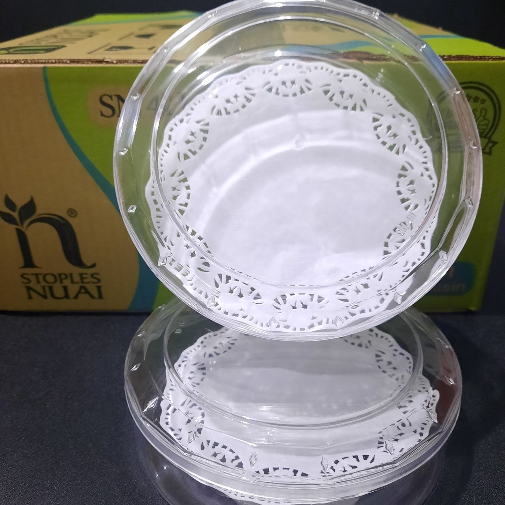 Toples Kue Kering Plastik Nuai SN411 SN 411 / Lingkaran Ceper - 450 gr