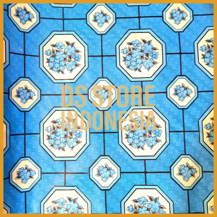 Terlaris 1 Roll Karpet Lantai Plastik Meteran Tikar Alas Meja Vinyl Carpet