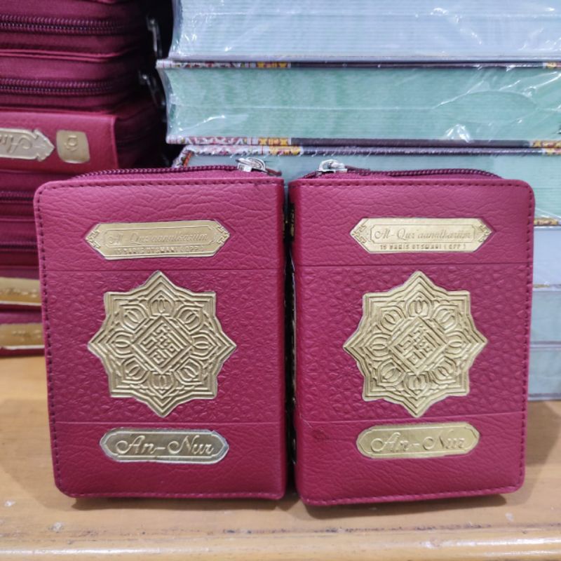 Alquran Saku Resleting Penerbit Cahaya Agency - Alquran Saku - Alquran Kecil