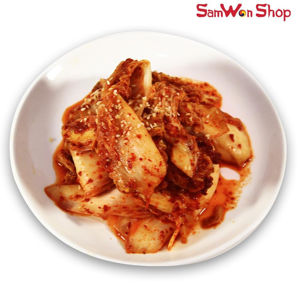 

[spin1] SAMWON KIMCHI SAWI FRESH 250 GR - FRESHLY MADE ORIGINAL KOREAN FOOD MAKANAN KOREA RASA LEZAT