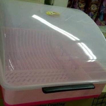 Termurah Baru Nagata Rak Piring Tutup 509 Plastik Higienis Kuat Murah New