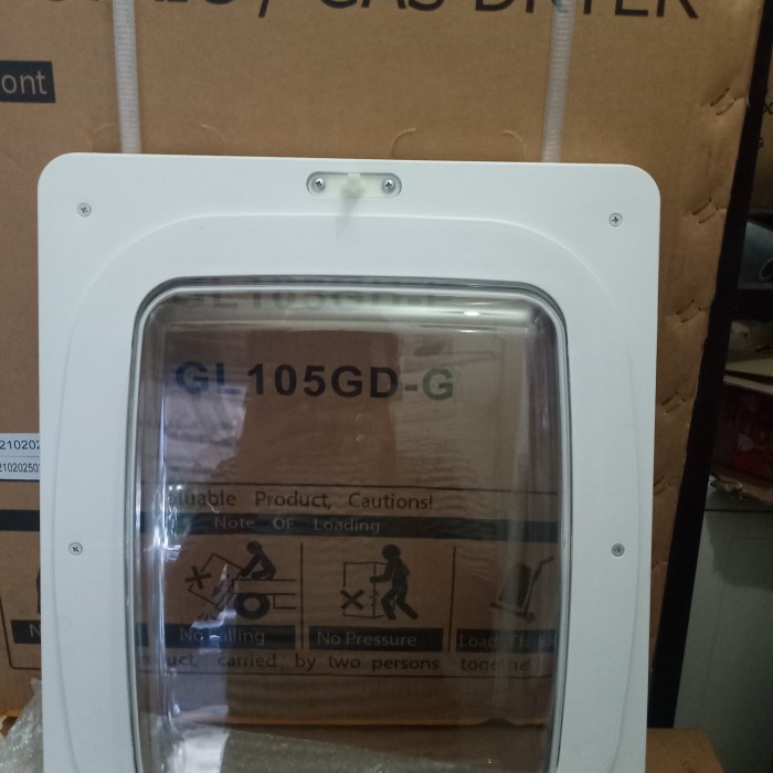 Pintu mesin pengering pakaian laundry dryer gas merek galanz