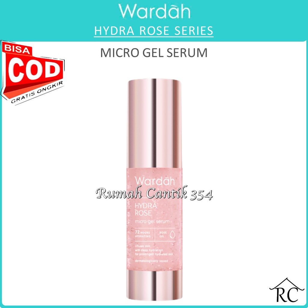 RUMAH CANTIK Wardah Hydra Rose Micro Gel Serum 30 ml - Pelembab Wajah - BISA COD / BAYAR DI TEMPAT