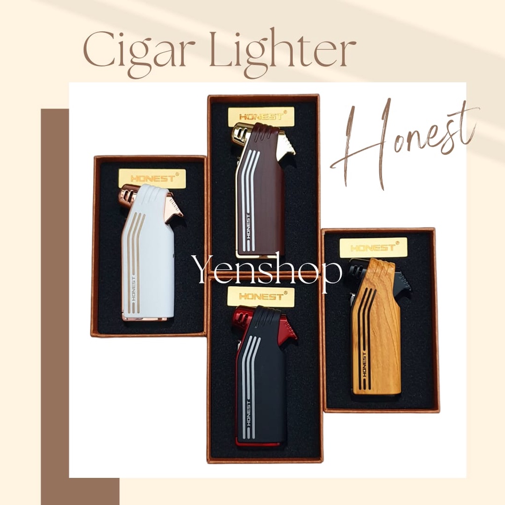Korek Api Pipa Cangklong - Pipe Lighter - HONEST BCZ774 - 1  Api Biasa