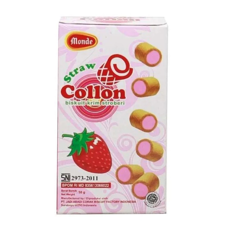 

Snack Monde Collon 50gr Rasa Strawberry