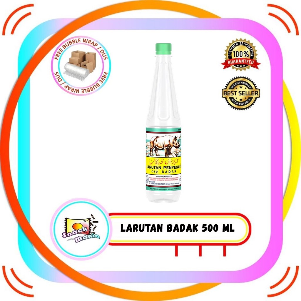 

Larutan Penyegar Cap Badak Botol 500 ml