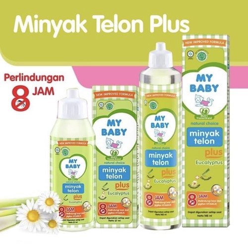 MY BABY Minyak Telon Bayi Plus Eucalyptus - Lavender