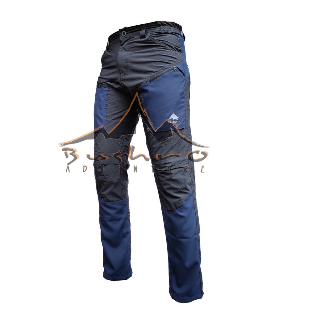 (BUSHRO) TERLARIS Celana Panjang Outdoor Quickdry - Celana Gunung Hiking Cepat Kering - Ultralight Trekking Pants