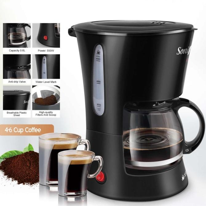 Sonifer Sf-3533 Coffee Maker / Tea Maker / Milk Maker