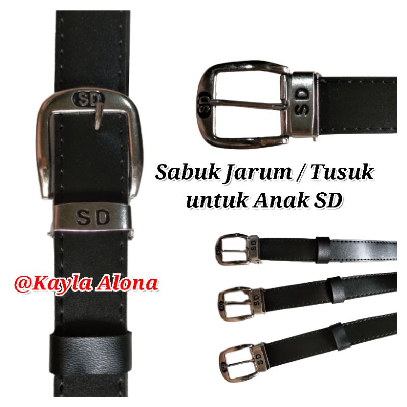 SABUK / IKAT PINGGANG  JARUM TUSUK untuk Anak SD