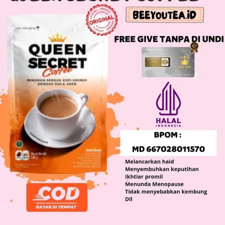 

☂ (Ready) Queen Secret Coffee kopi melancarkan haid by AMIRALAB ♚