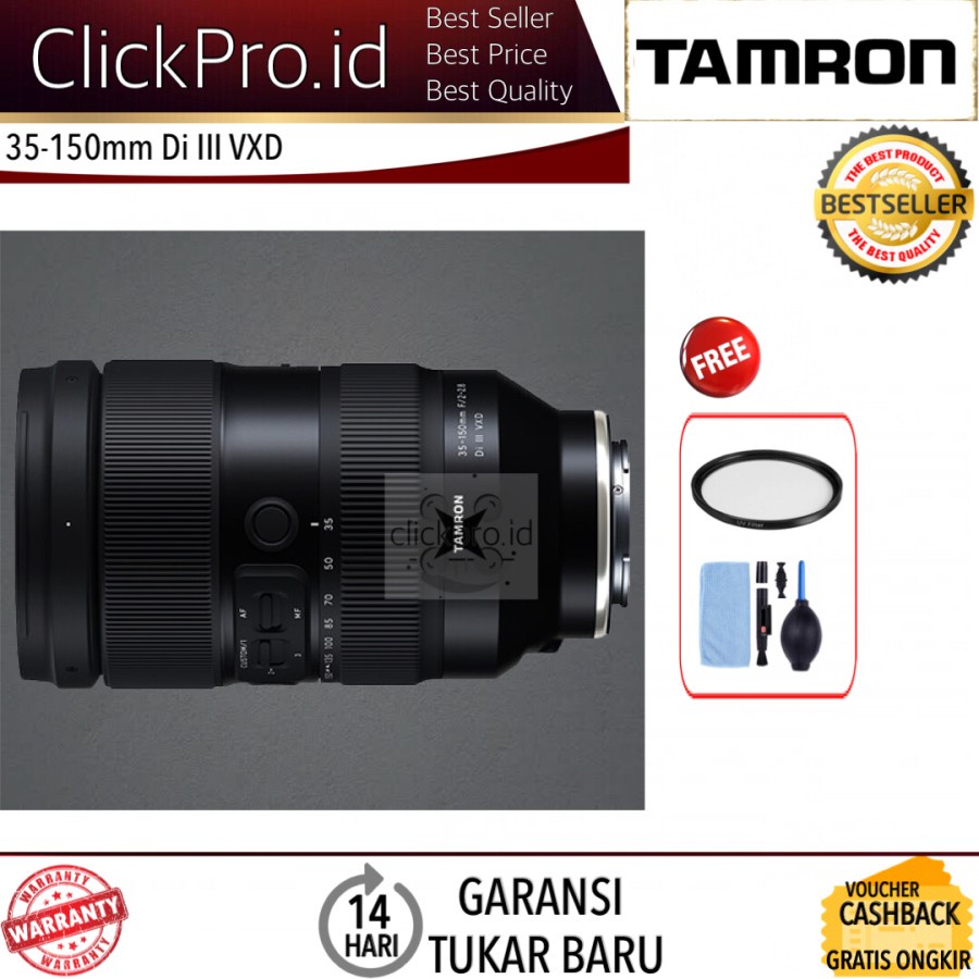 Tamron 35-150mm f/2-2.8 Di III VXD for Sony E