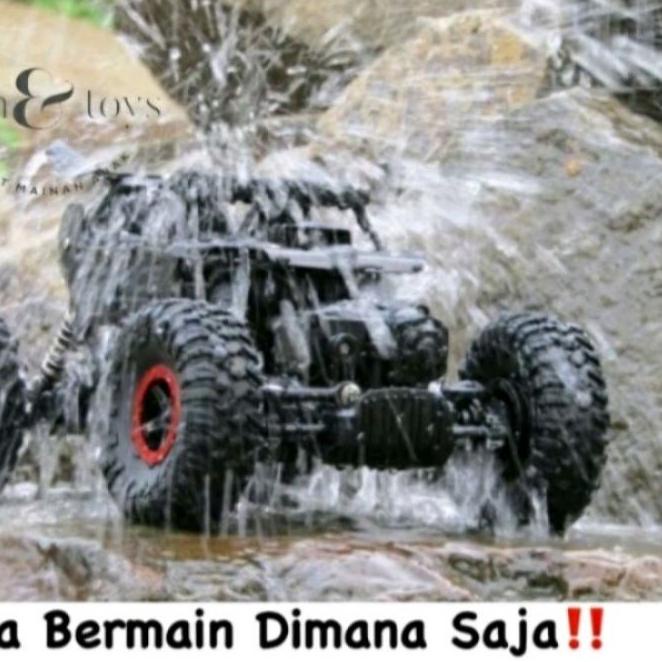 ✰ Mobil Remot RC Car Rock Crawler 4WD Metal Alloy Control Jeep Offroad ❊