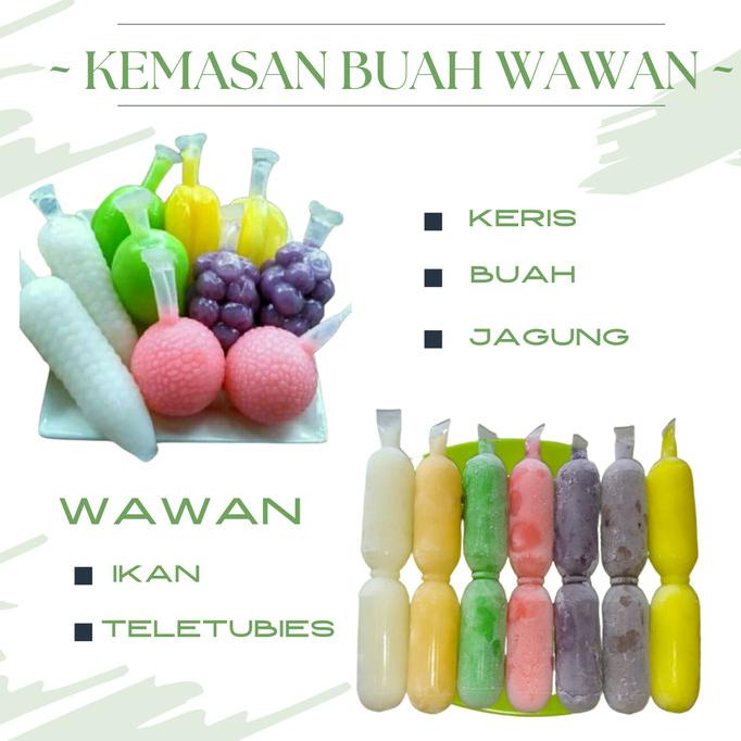 *#*#*#*#] plastik es buah buah / plastik es bentuk karakter/ PLASTIK PUDOT PUDIN