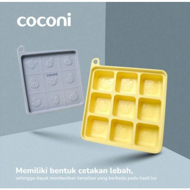 COCONI Food Ice Tray Tube / Cetakan Es Batu Makanan MPASI