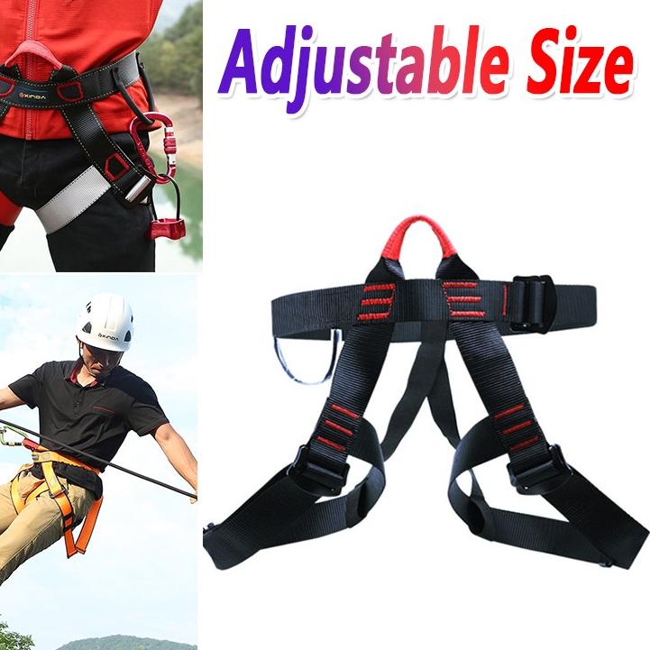 ☄ Sit Harnes Climbing Camna Safety Belt Body Panjat Tebing Harness sabuk pengaman tower ☉