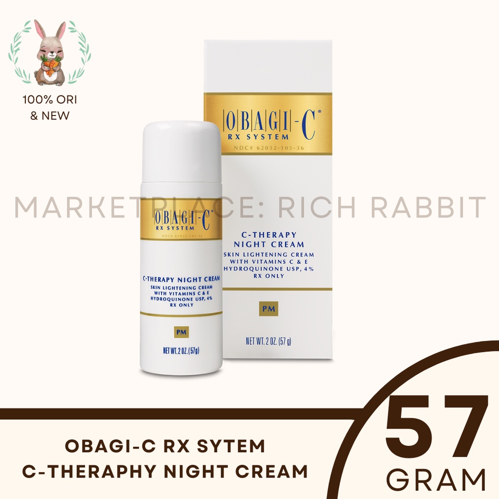 Obagi-C Rx System C-Therapy Night Cream 57 GRAM with 4% Hydroquinone