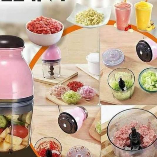 ✶ Chopper Belender Blender Kapsul  Serbaguna Mini MPASI Bayi / Hand Blender Coper Bumbu Daging ✺